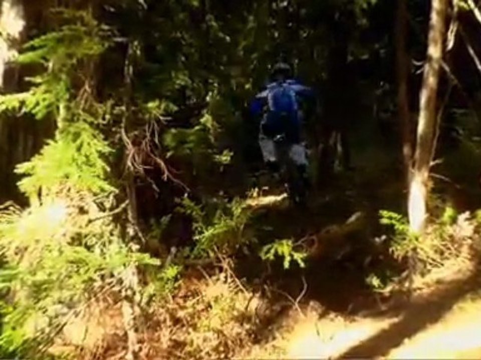 Trent Zoobkoff seshing Powerslave in Nelson BC Canada