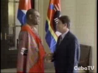 Recibe Bruno Rodríguez a Canciller de Swazilandia