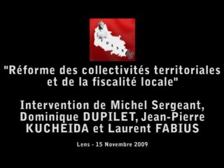 FDESR62 LA REFORME TERRITORIALE : Débat et interventions 2/4