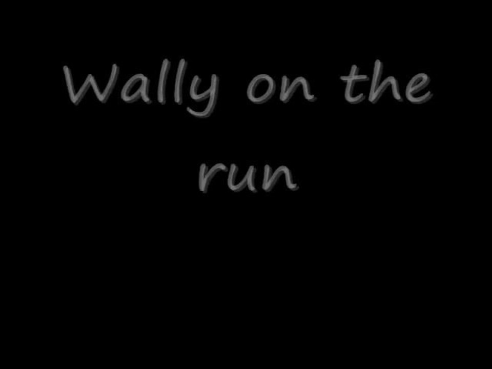 wally on the run contest entry