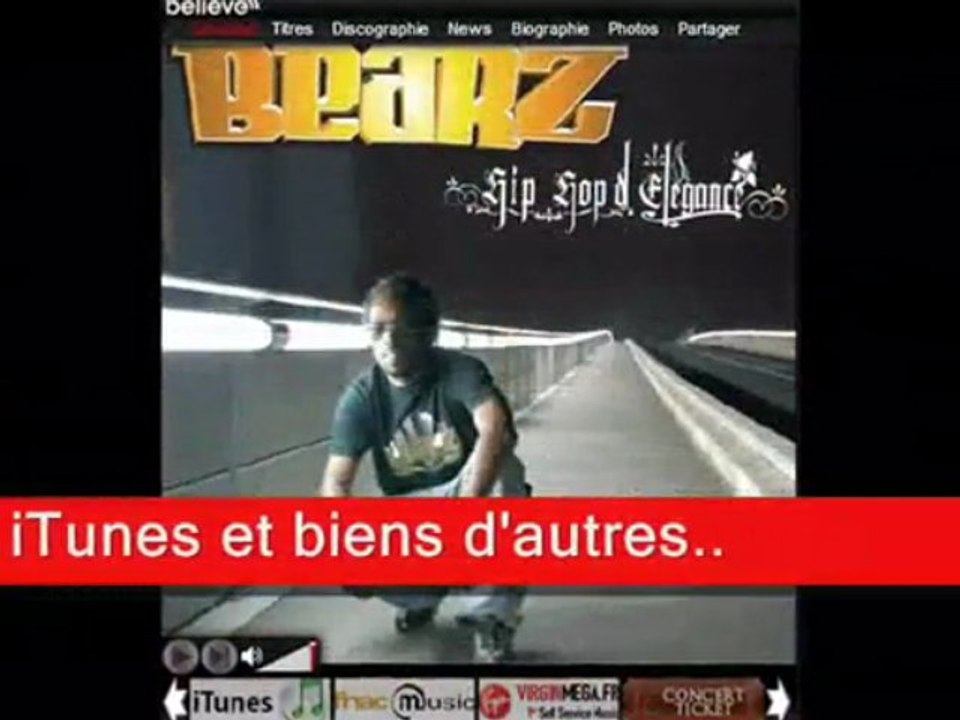 Sortie de l'album rap français de Bearz "hip hop d'élégance"