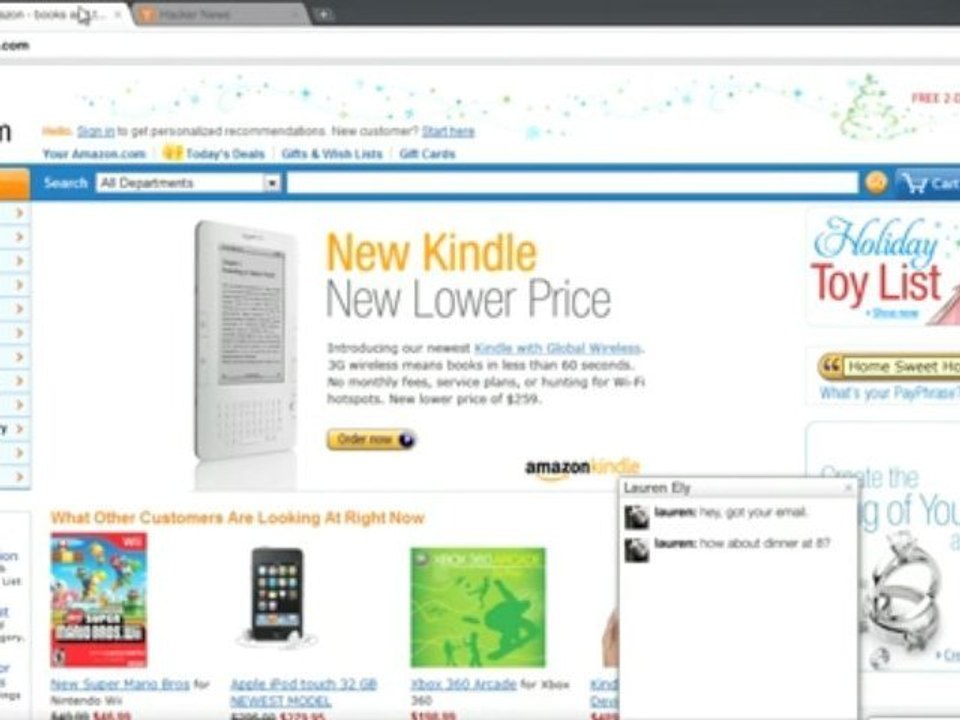 Google Chrome OS UI Concept Video