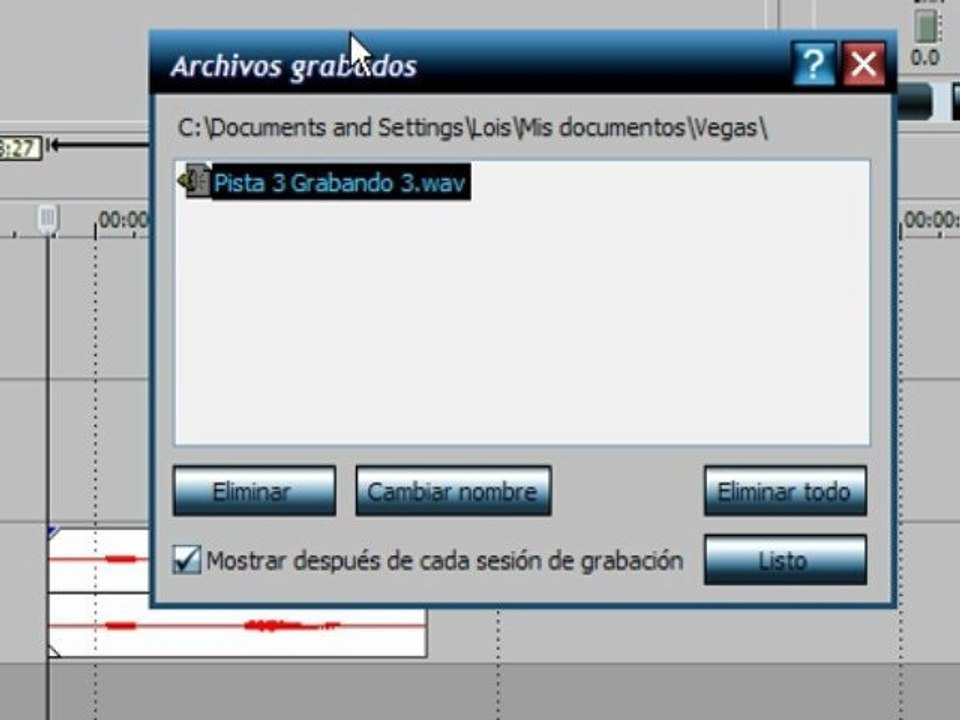 video problem sony vegas audio