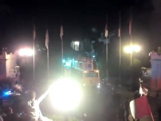 L'arrivé de l'equipe national algerienne à Alger