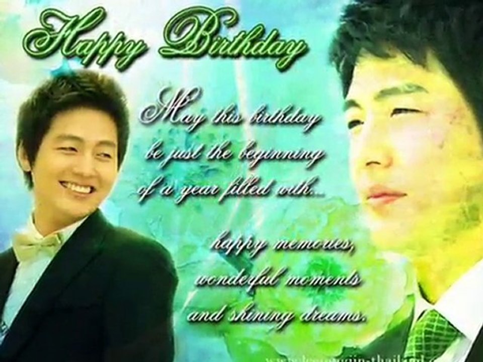 Lee Jung Jin 이정진 Birthday 25 May 2009