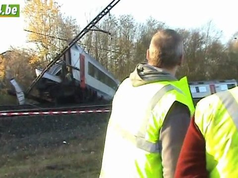 Actu24 - Accident de train en gare de Mons