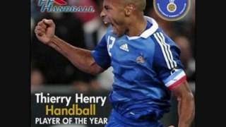 france irlande main Thierry Henry