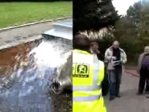 Nettoyage de canalisations d'eau potable