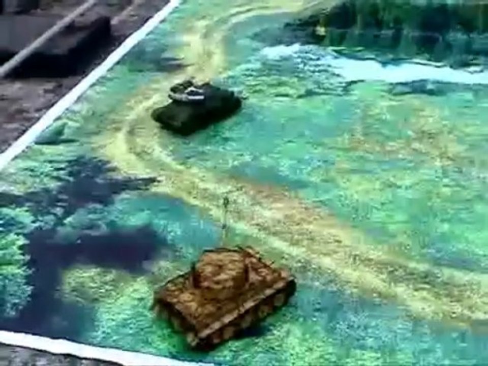 Char Panzer Tiger Tigre I infrarouge