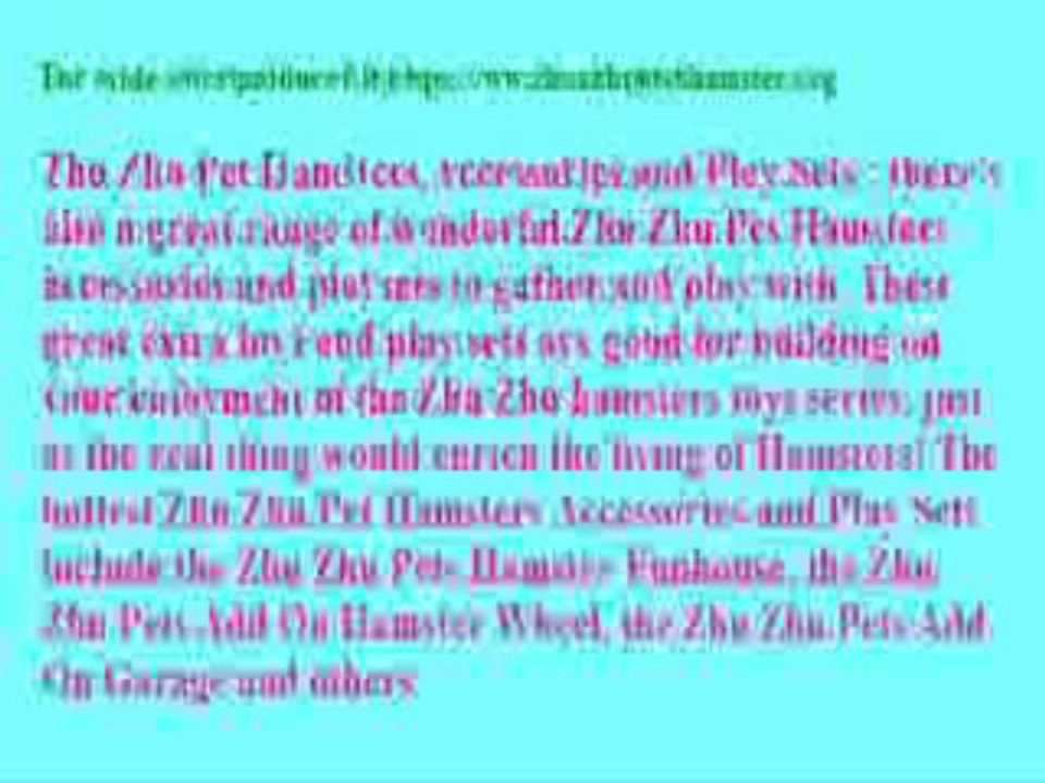 The Most Wanted Zhu Zhu Pets Hamsters Toys For Christmas tim