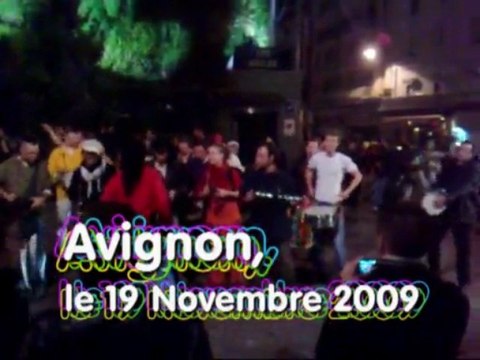 La rue se met en scène - Avignon, le 19 Novembre 2009