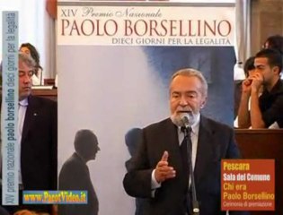 24 - Premio Borsellino Cerimonia (2009-11-06) - 13° De Luca