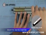 Airsoft Gun AEG V2 Gear Box Mech Box Assembly by AirSplat
