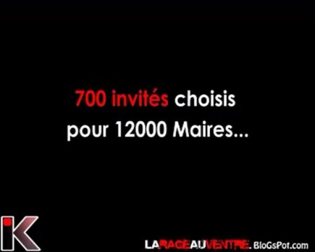 700 invités choisis à l'Elysée pour 12000 Maires