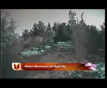 USA Meteor Illuminates the Night Sky