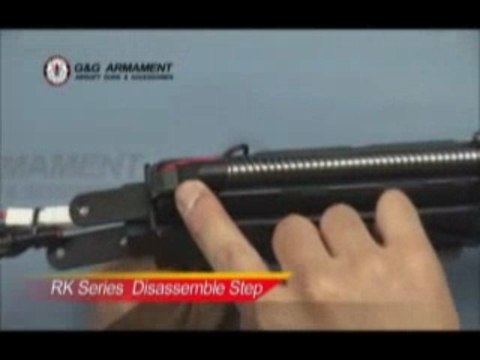 Airsoft AEG G&G AK47 AK7 Disassemble Take Down by AirSplat