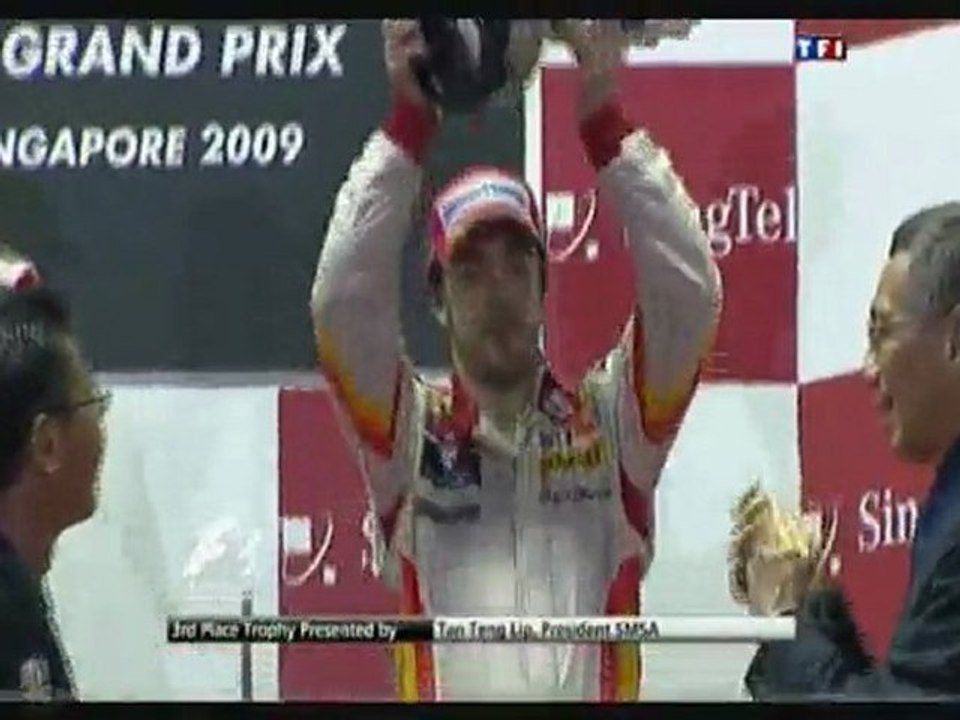 rediffusion saison '09 de F1