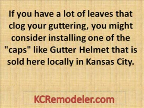 Kansas City Gutters Clogged?
