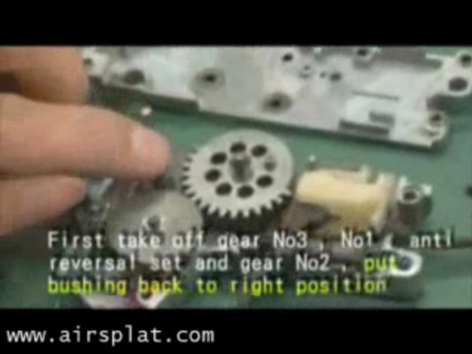 Airsoft AEG ICS M4 Gearbox Disassembly Guide by AirSplat