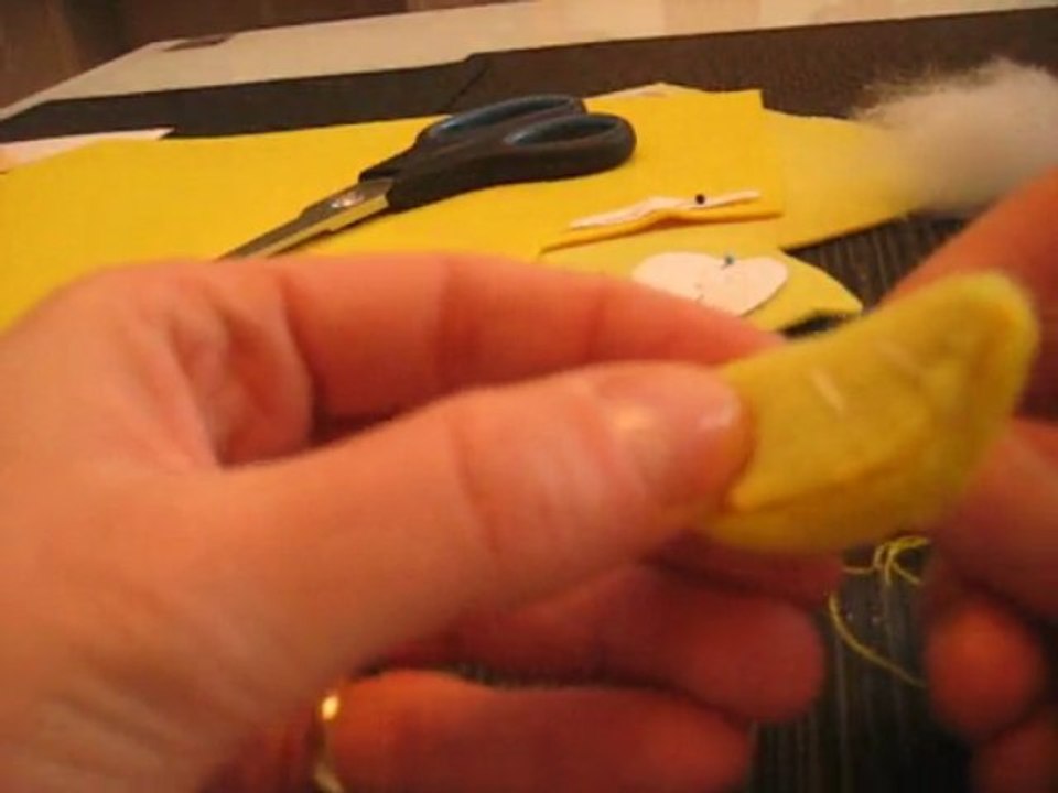 Finitions citron feutrine