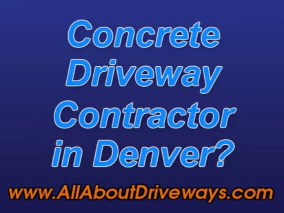 Best Concrete Repair Denver Littleton Centennial Colorado