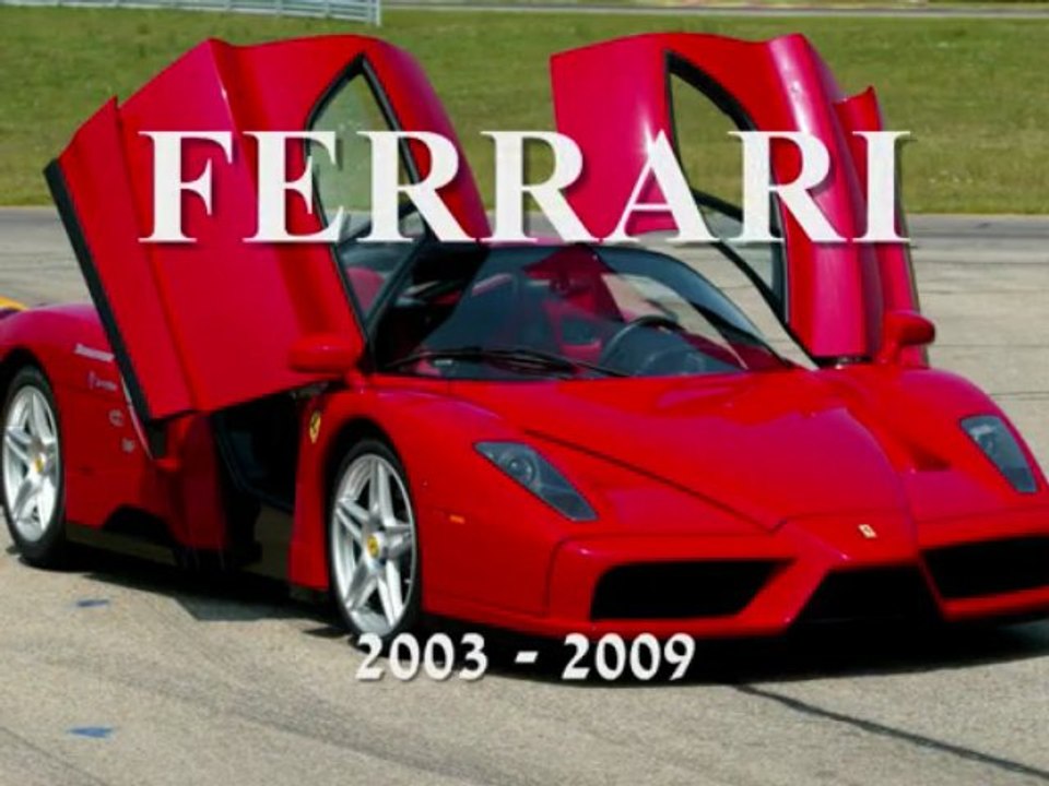 Ferrari 2003-2009  Son MOTEUR