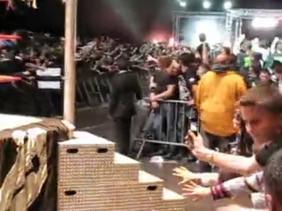 Arrivée de Sheamus et de John Cena
