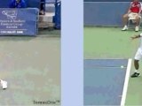Nadal vs Verdasco - Forehand - Slow-Motion - Left