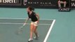 tennis babe Simona Halep. Monster Tennis Boobs