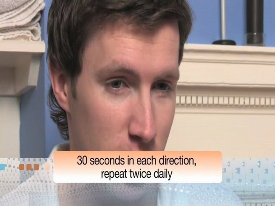 Back and neck exercises