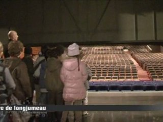 Visite et atelier voix au Théâtre de Longjumeau - 18/11/09