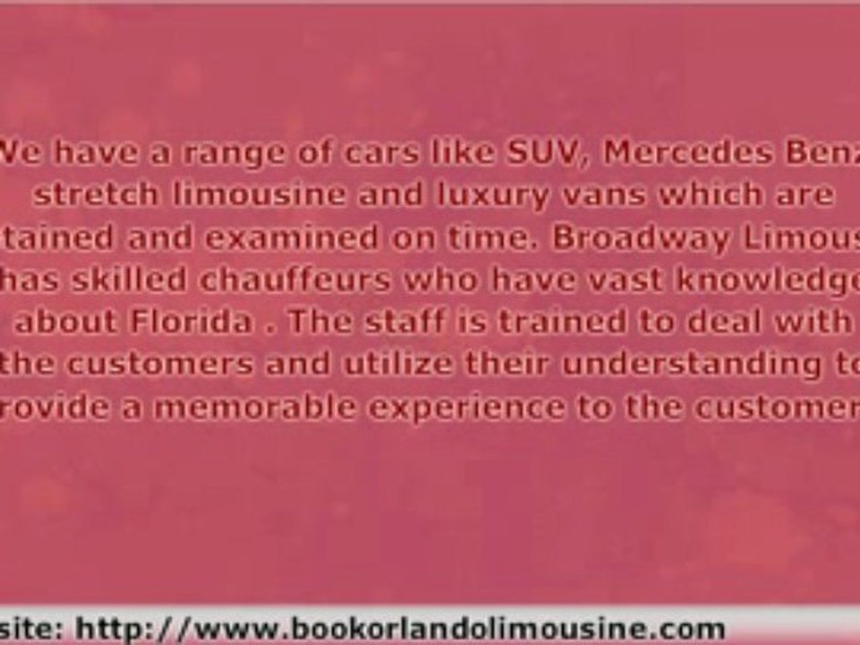 Orlando Airport Limo