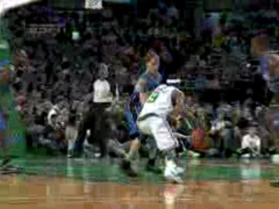NBA Rajon Rondo getting blocks By Dwight Howard