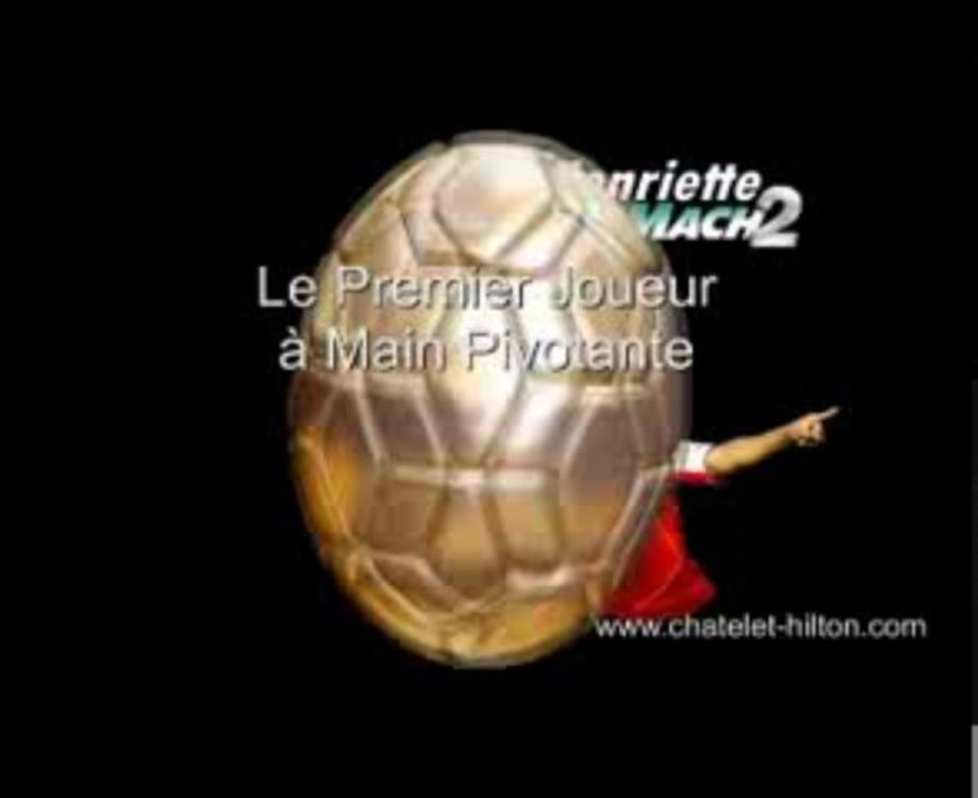 Thierry Henry, le premier joueur à main pivotante