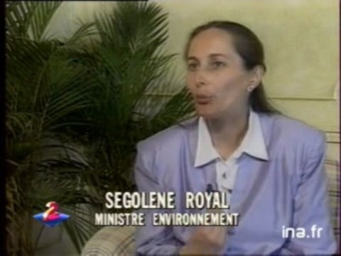 Duplex Ségolène ROYAL, Ministre de l'environnement. JT 20h