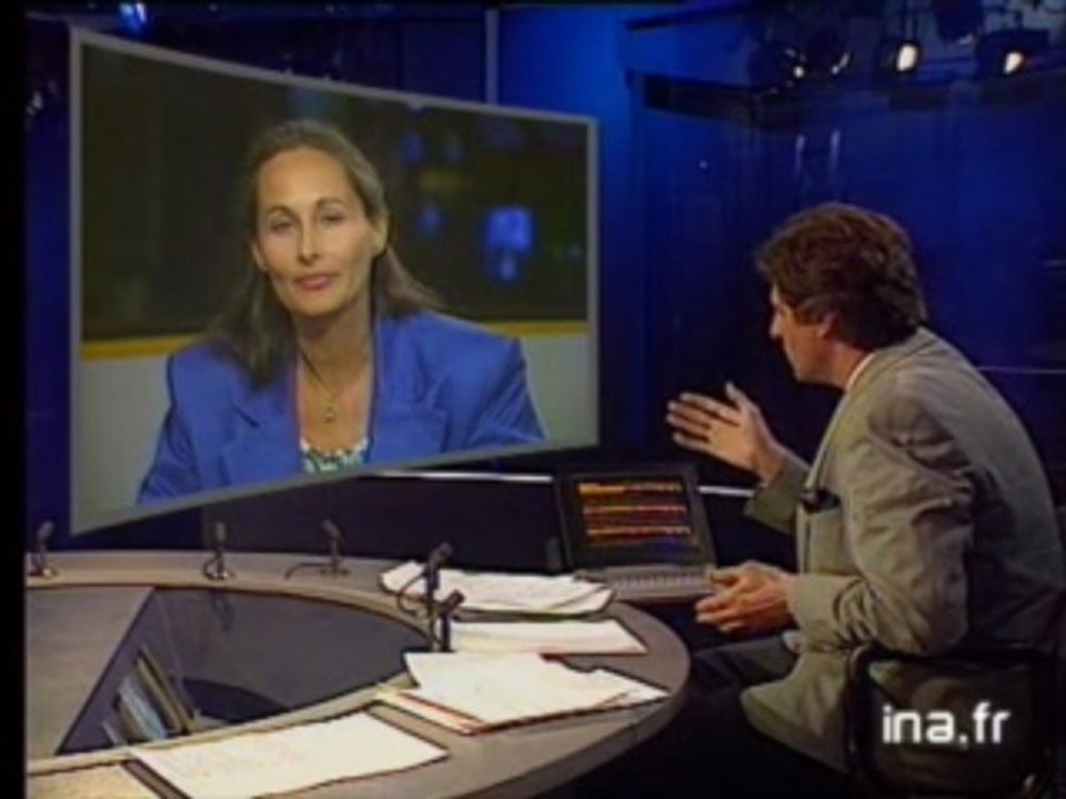 Ségolène Royal invitée du JT 20h, Antenne 2