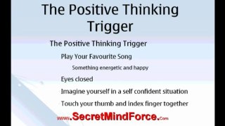 Positive Thinking Trigger To Crush Negative Thoughts
