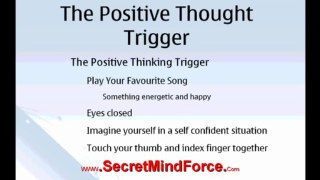 Positive Thoughts Trigger To Beat Low Self Confidence