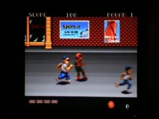 DJ Boy sur Megadrive test par xghosts