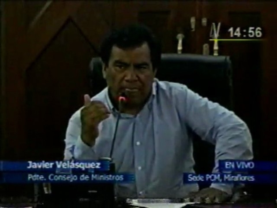 Canal N conferencia sobre el paro en Abancay 21 nov