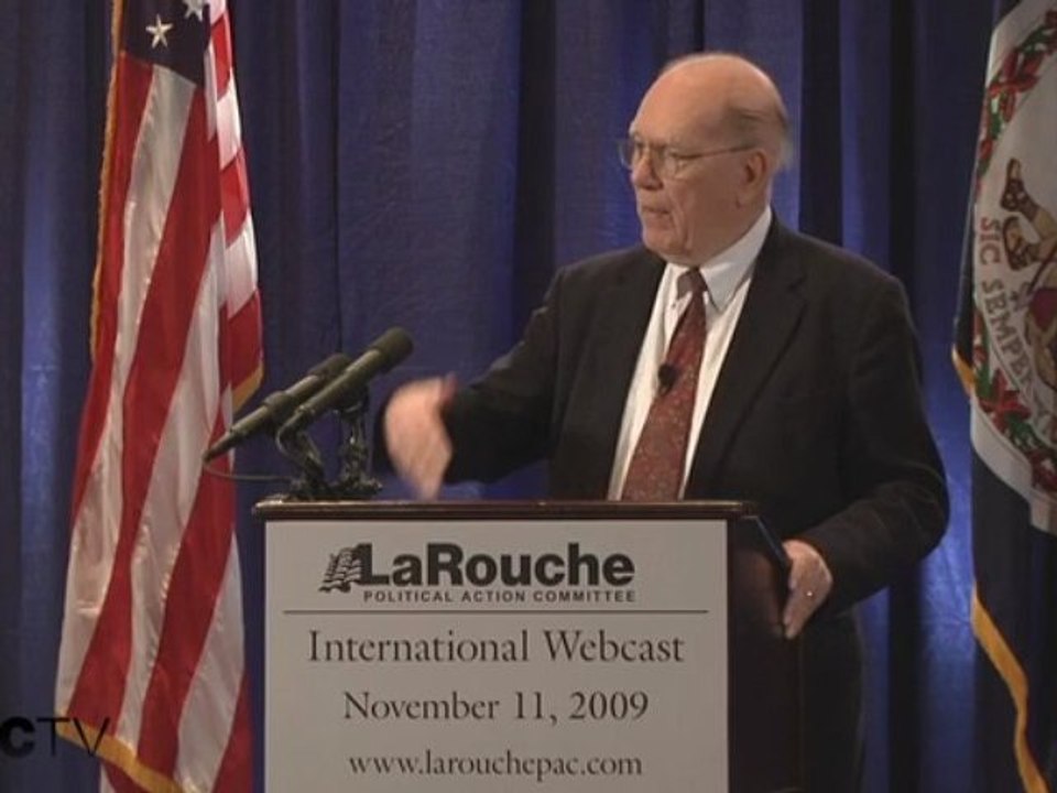 11.11.09 LaRouche Webcast Question: Anger in the Population