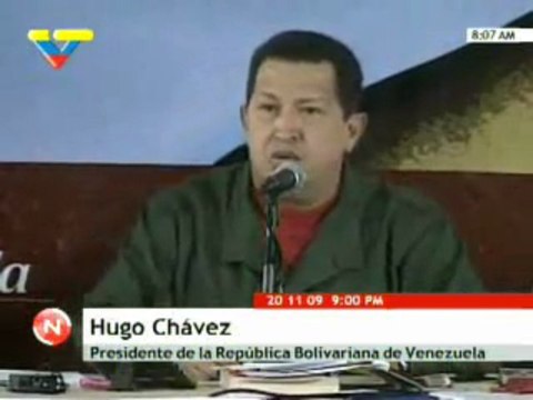 Chávez propone crear Quinta Internacional Socialista