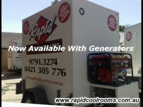 Rapid Coolroom And Portable Freezer Hire