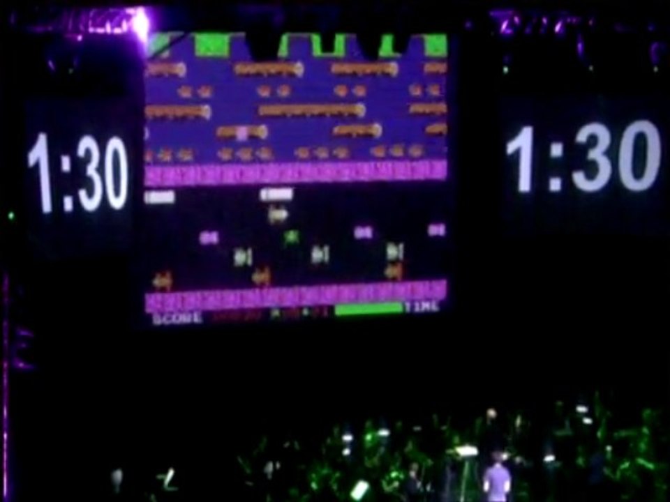 concours frogger Video Games Live 2009 paris