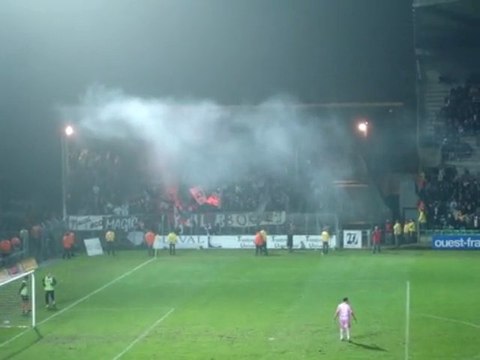 Laval - Sco : Fumis Supporters Angevins