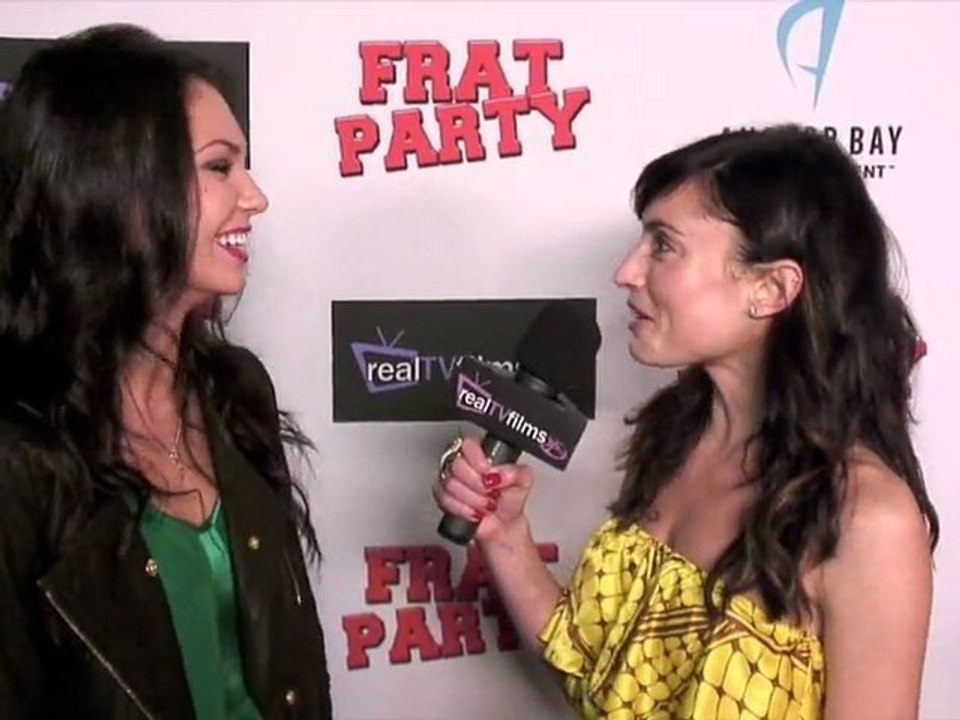 Katerina Mikailenko * Frat Party Film Premiere * RealTVfilms