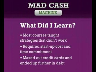 Mad Cash Machine™ HD - Make Money Online
