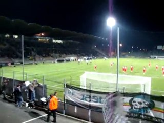 Angers 1 - 2 Brest : le but d'Ecuele Manga