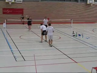 Tournoi de doubles de l'Arbresle - Finale DX série D 1er set
