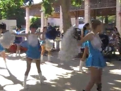 Marches pompoms place village Meyreuil 2009